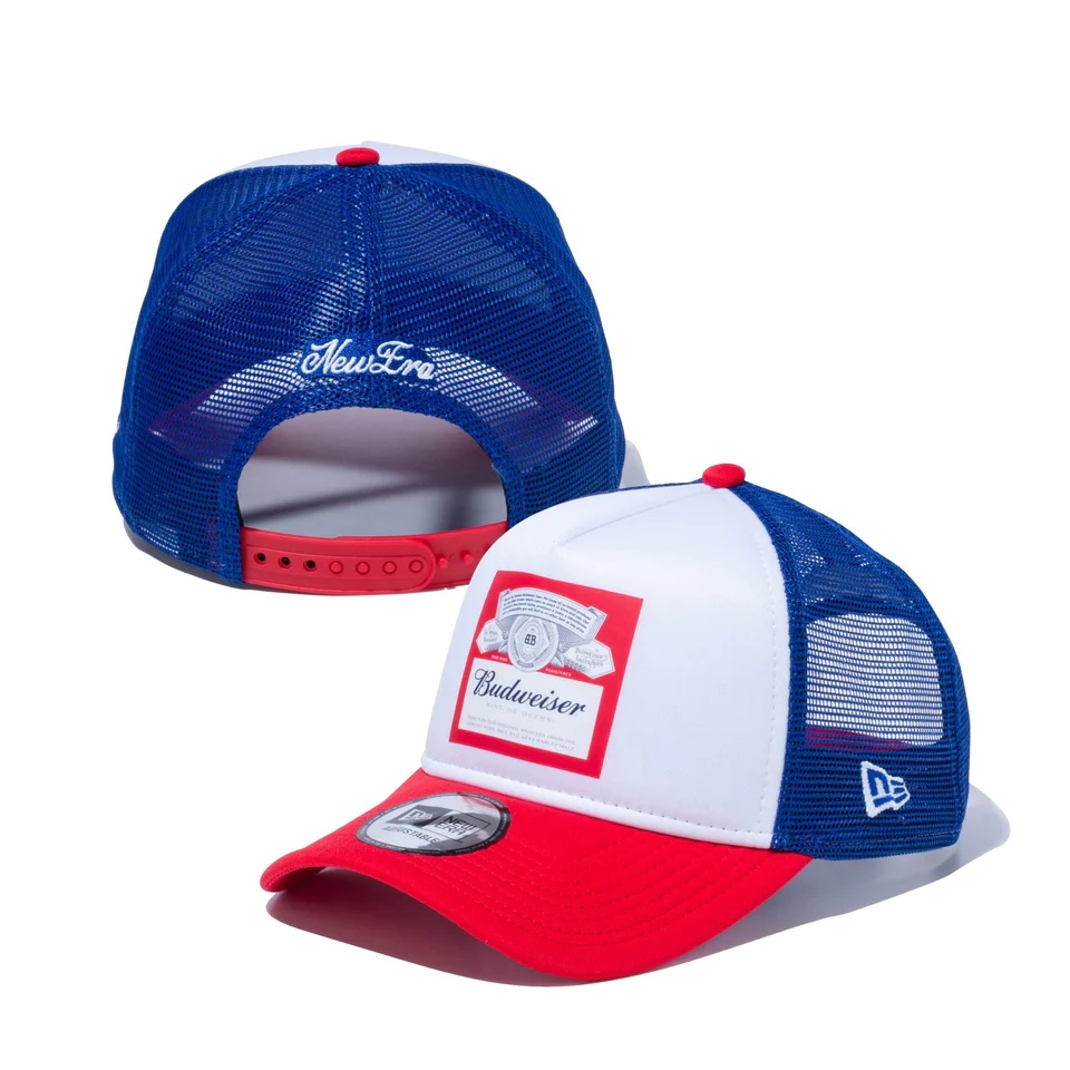 楽天市場】ニューエラ バドワイザー キャップ 9FORTY A-Frame