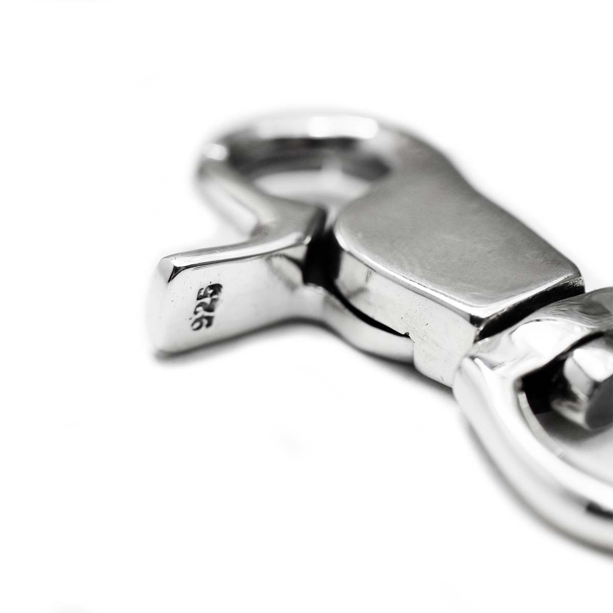 楽天市場】【シルバー925製】ナスカン 金具 レバー型 回転フック