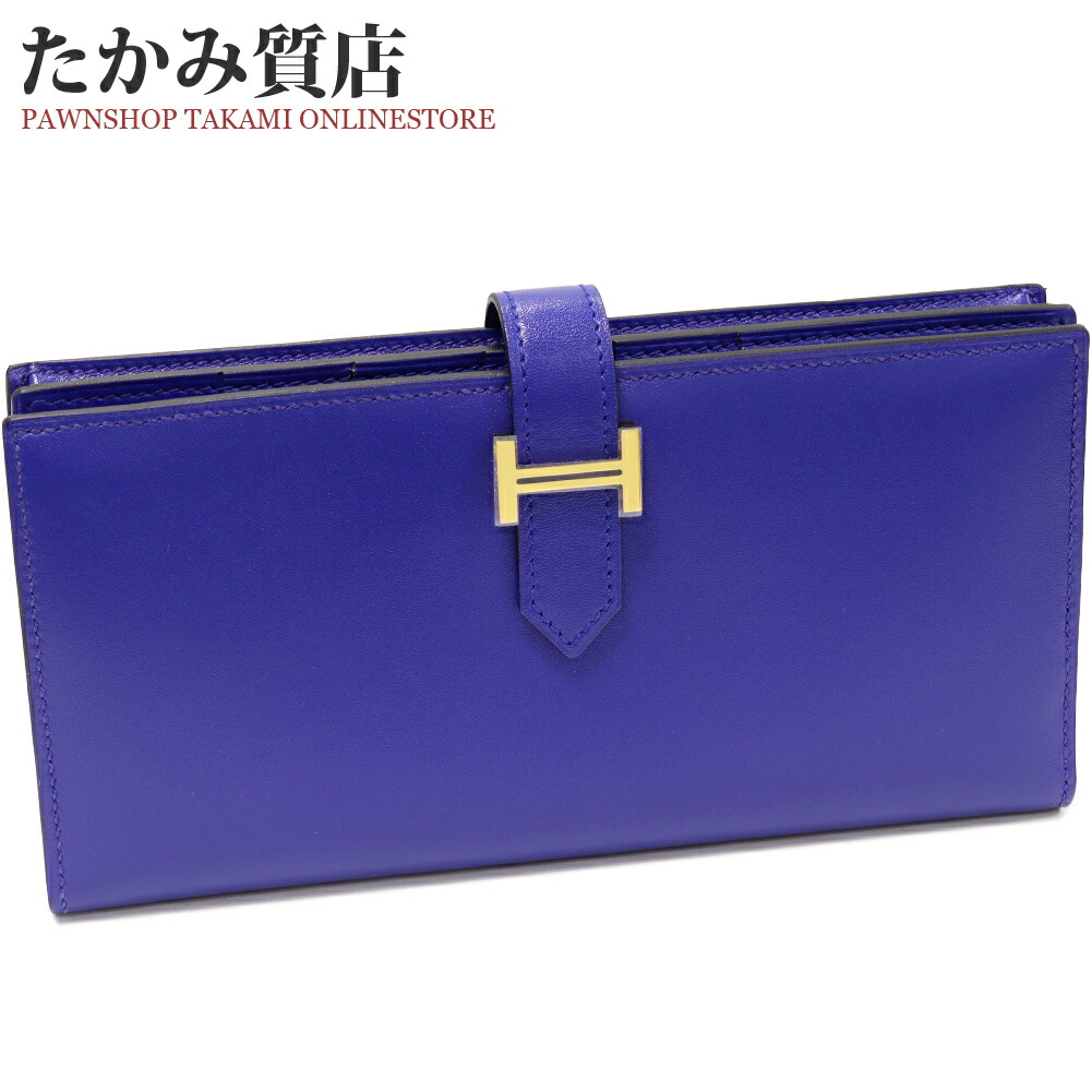 楽天市場】エルメス ファスナー長財布(小銭入れあり) ベアン スフレ