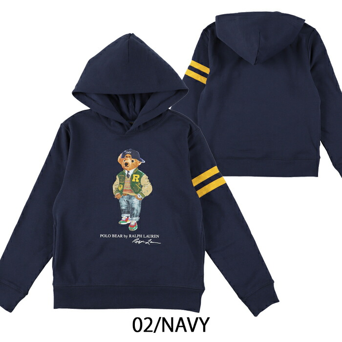 楽天市場】ラルフローレン パーカー スウェット ポロベア 裏起毛 長袖