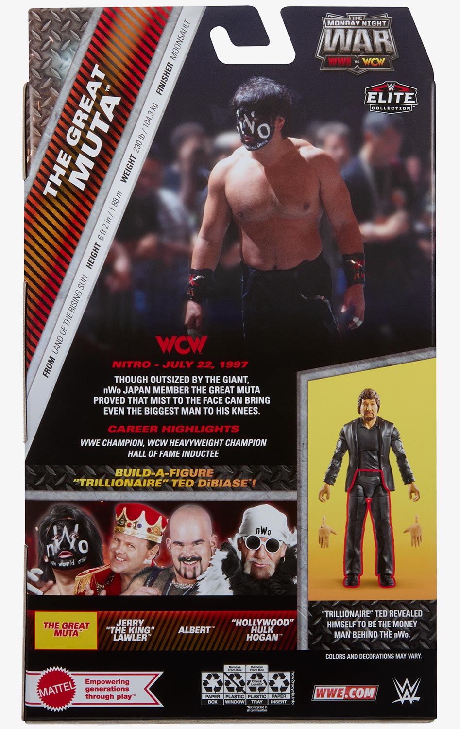 The Great Muta Monday Night Wars WWE Elite Collection Series #7