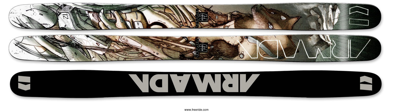 Armada JJ review - Freeride