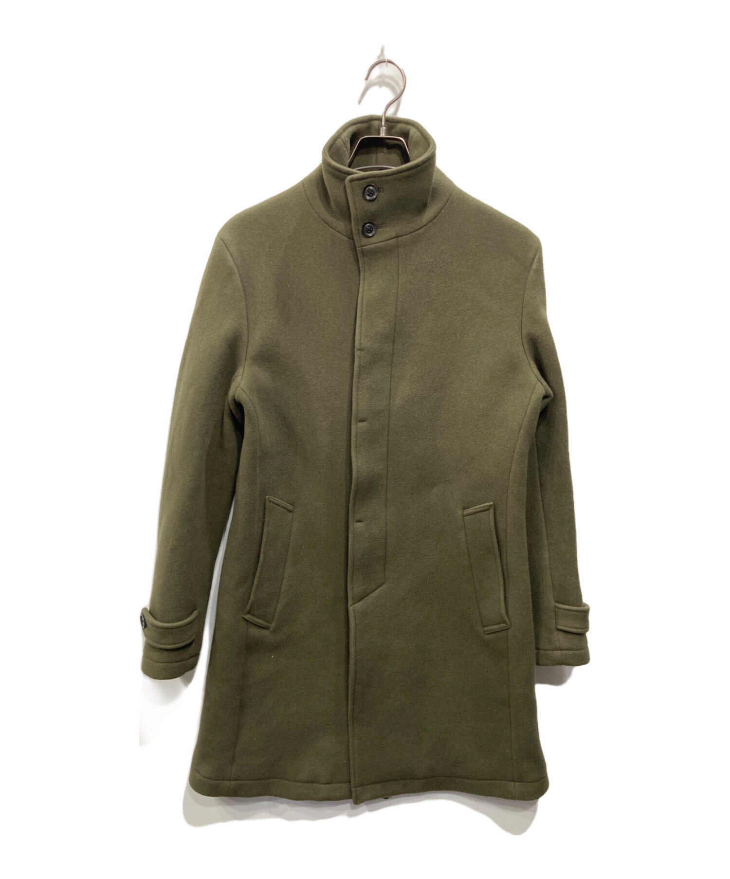 中古・古着通販】Junhashimoto (ジュンハシモト) スタンドカラーコート