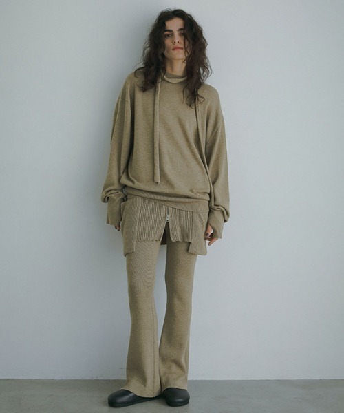 ETRE TOKYO（エトレトウキョウ） パンツ ハイゲージニットパンツ