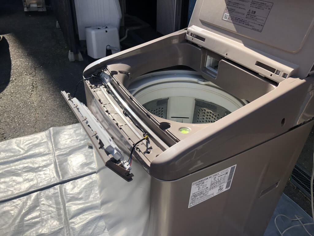 洗濯機分解クリーニング（日立ビートウォッシュ編） ｜ 福岡のハウス