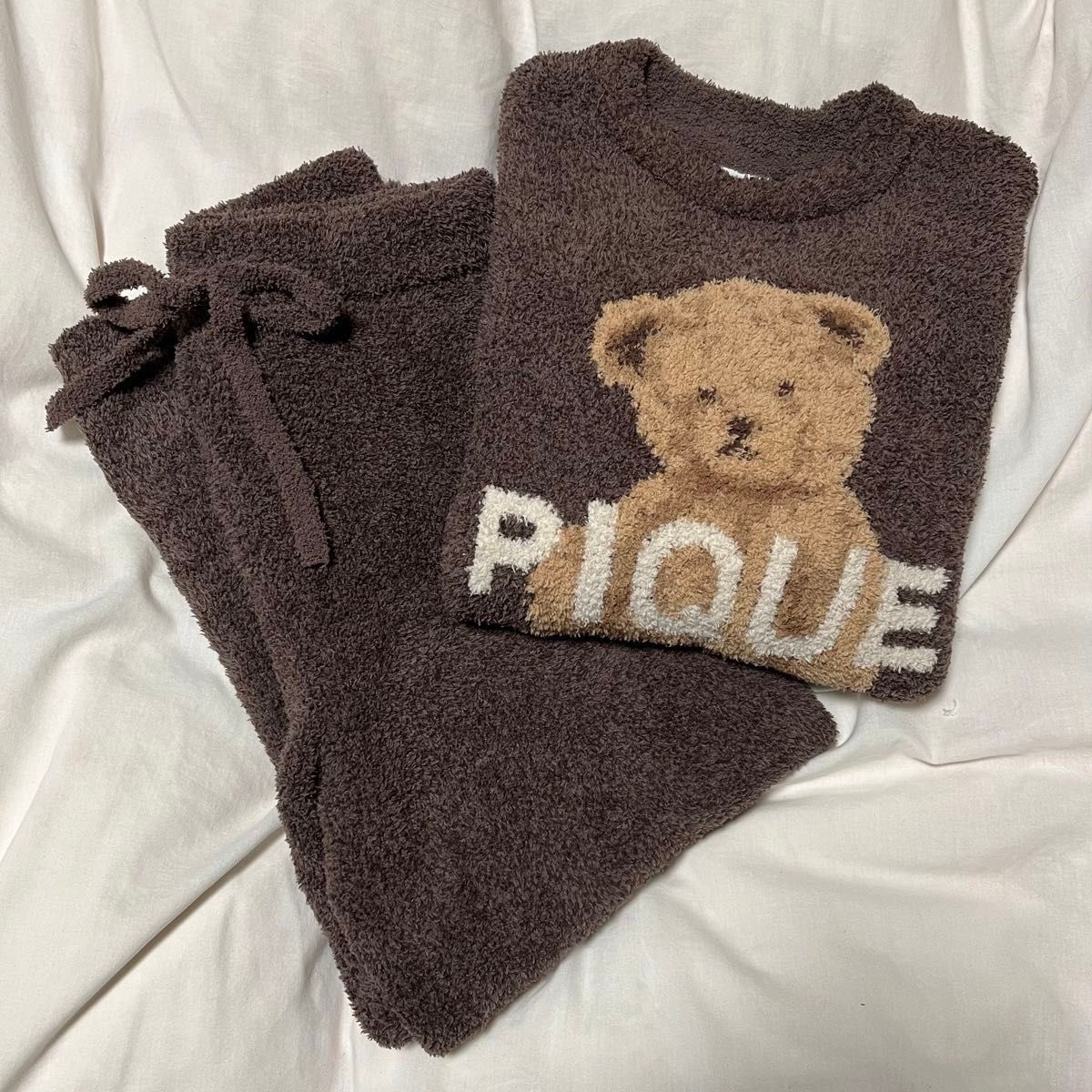 gelato pique ジェラート ピケ パウダーメランジベアジャガードプル