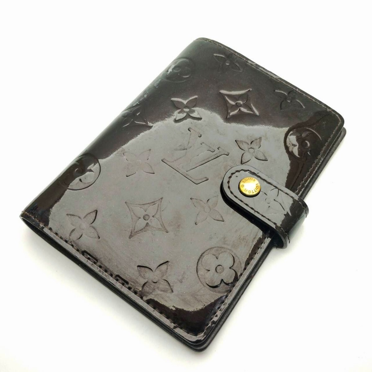 手帳カバー アジェンダPM LOUISVUITTON ルイヴィトン ヴェルニ