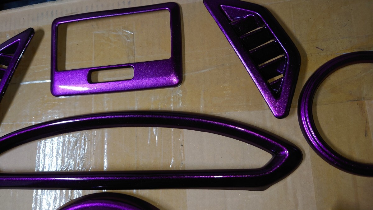 トヨタ86 BRZ zn6 zc6 キャンディパープル室内パネルカバーフルセット