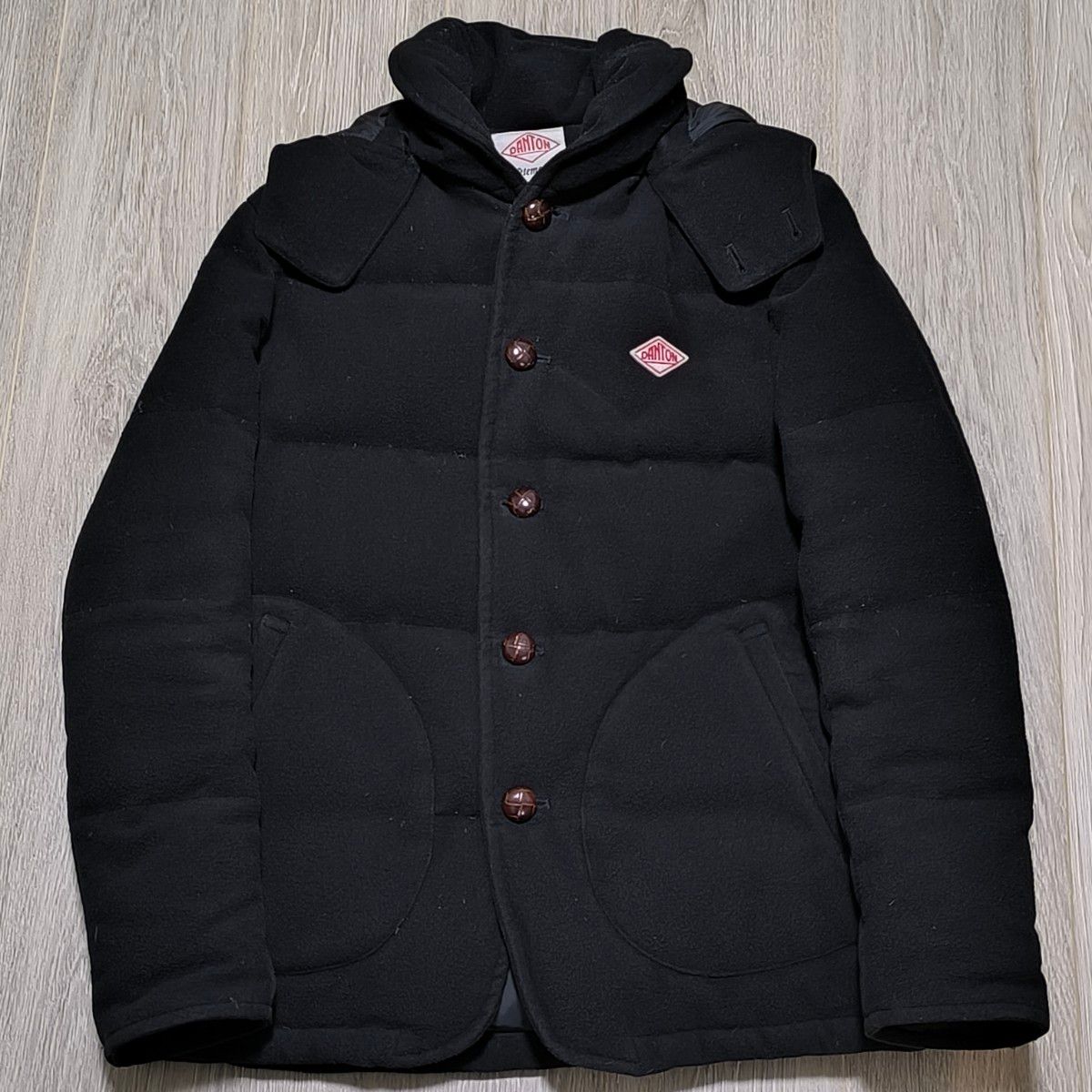 DANTON ダントン beams 別注 ウールモッサ ダウンジャケット 38