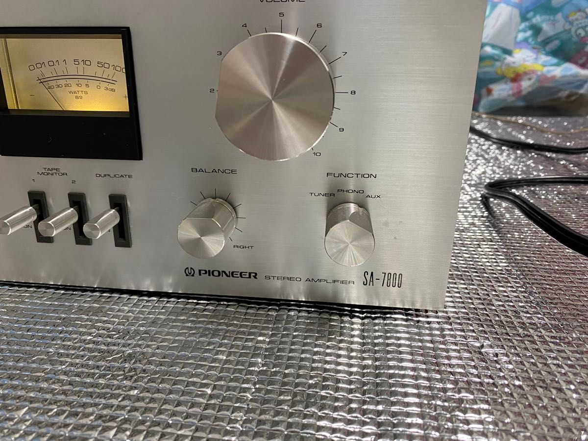 Pioneer SA-7800 STEREO APLIFIER(good)｜Yahoo!フリマ（旧PayPayフリマ）