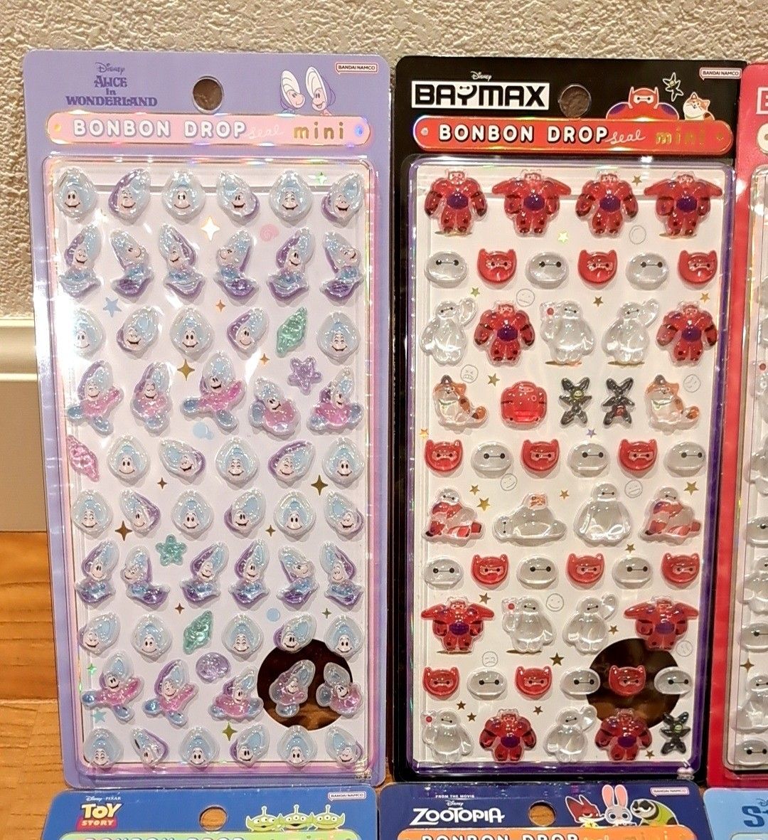 正規品 ボンボンドロップシール ミニ mini ディズニー コンプリート 8