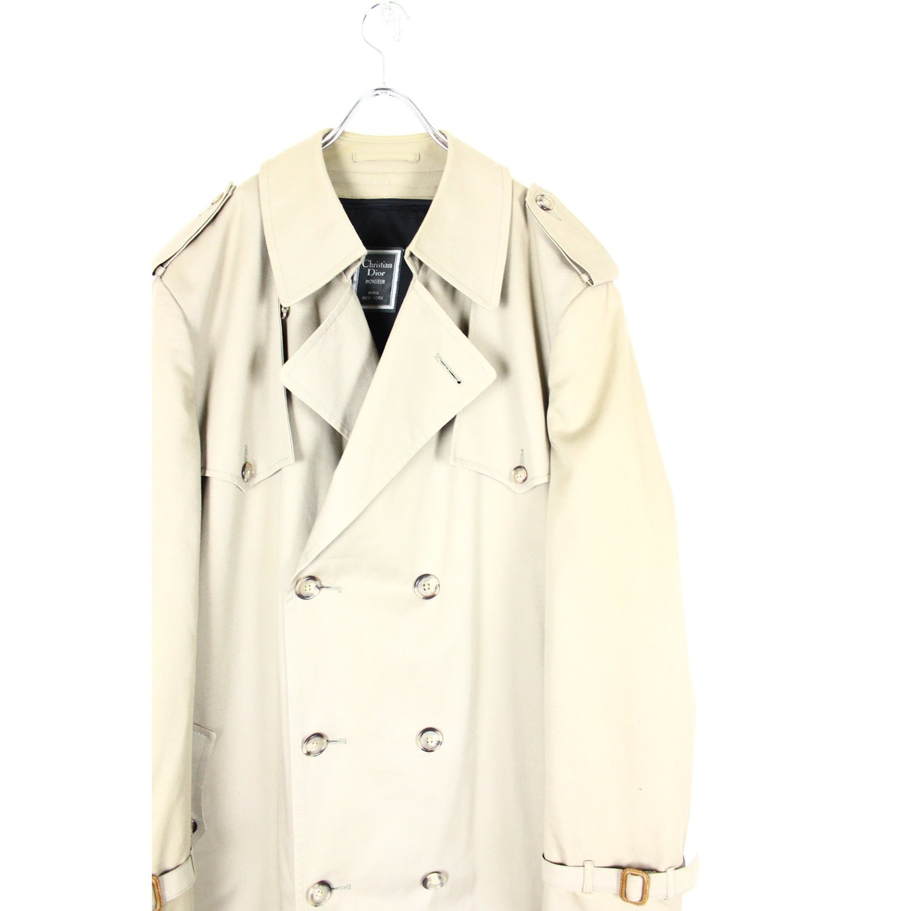 1980's Christian Dior MONSIEUR オーバーサイズライナー付きトレンチ