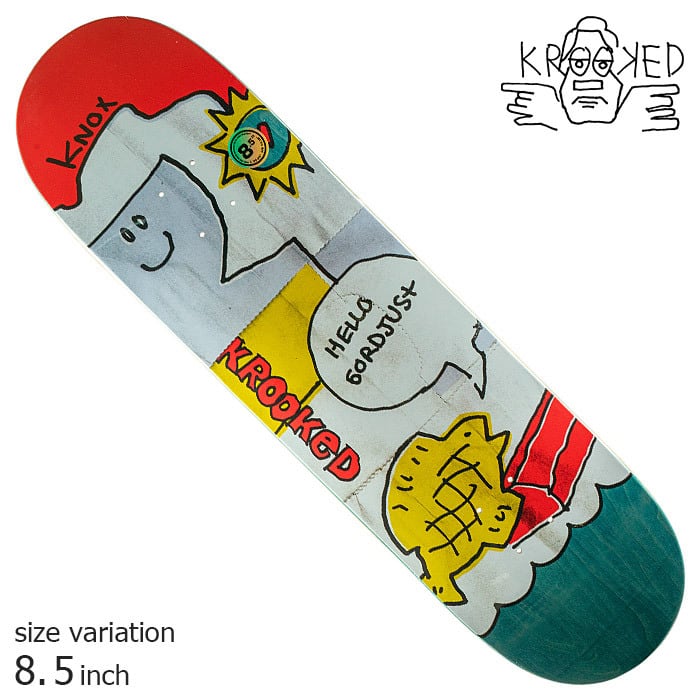 KROOKED ZIP ZINGER GREEN 7.76 inch クルキッド クルックド ジップ