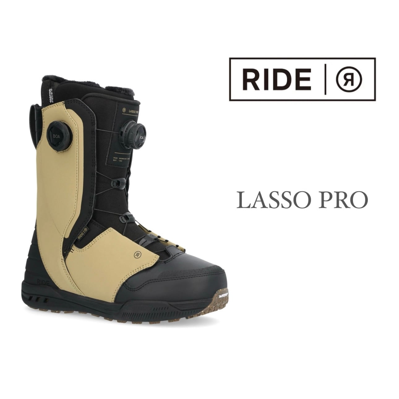 24-25モデル . RIDE .『 LASSO PRO 』. Tobacco . ライド . ラッソプロ