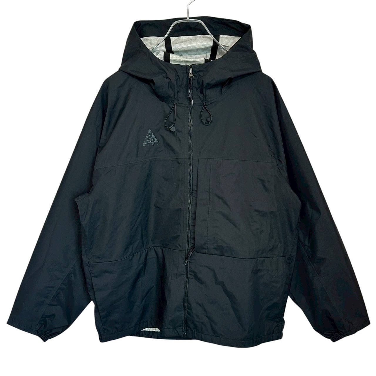 NIKE ACG ナイロンジャケット M 刺繍ロゴ ワンポイントロゴ | 古着屋