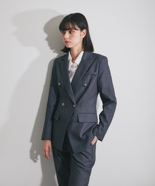 SMILE ORCHID（スマイルオーキッド）の「ストライプ柄ジャケット