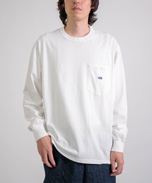 THE NORTH FACE PURPLE LABEL ] 7oz L/S Pocket Tee | Domingo