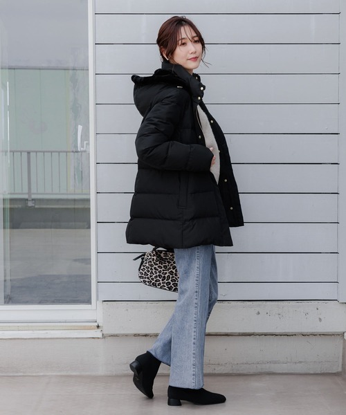 GLOBAL WORK（グローバルワーク）の「ウツクシルエット撥水ダウン