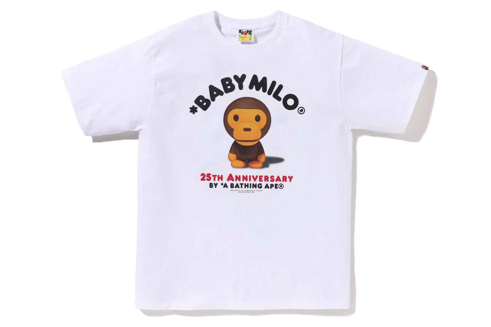 BABY MILO 25TH ANNIV. PHOTO TEE MENS – eu.bape.com