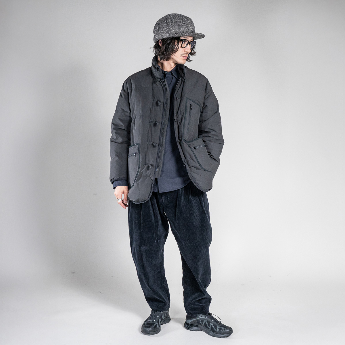 ポータークラシックのウェザー チャイニーズ ダウンジャケット | HUES