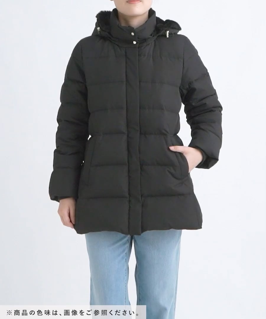 ウツクシルエット撥水ダウンコート/497165 | [公式]グローバルワーク