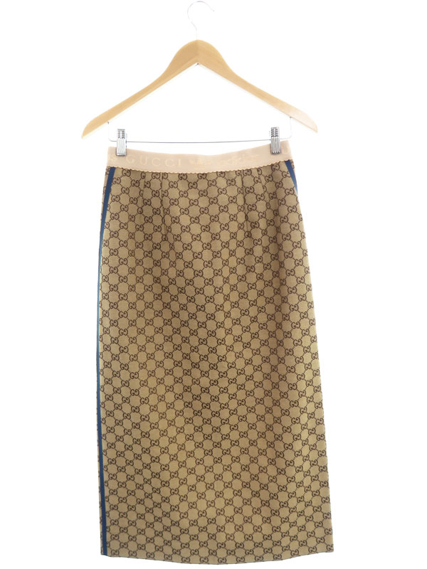 GUCCI】グッチ『アディダス GGキャンバス スカート size40』712108