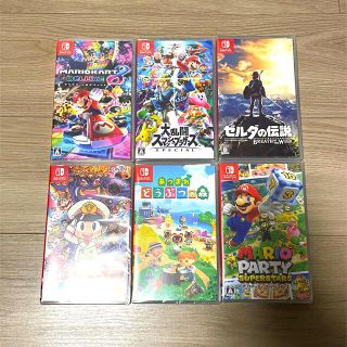 Nintendo Switch - Nintendo Switch ソフト6本 新品未開封の通販 by た
