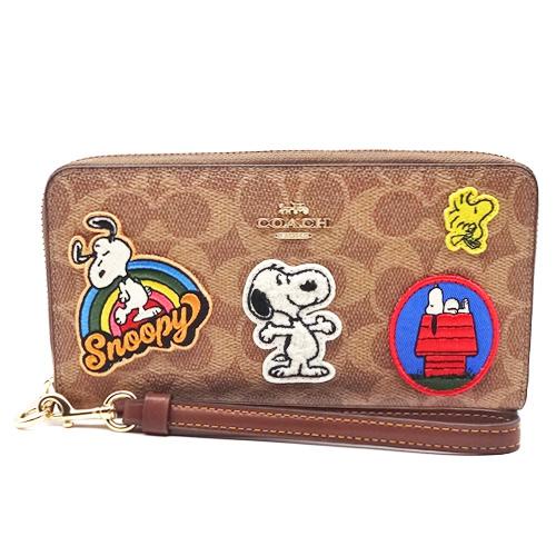 COACH（コーチ） コーチCOACH財布 スヌーピー PEANUTS コラボ 長財布