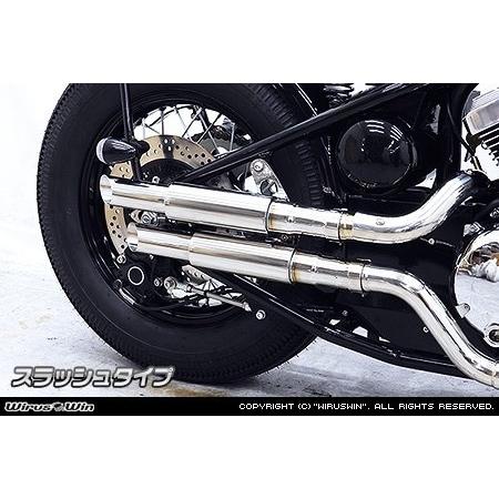 WirusWin（ウイルズウィン） スリップオンマフラー タイプ：スラッシュ