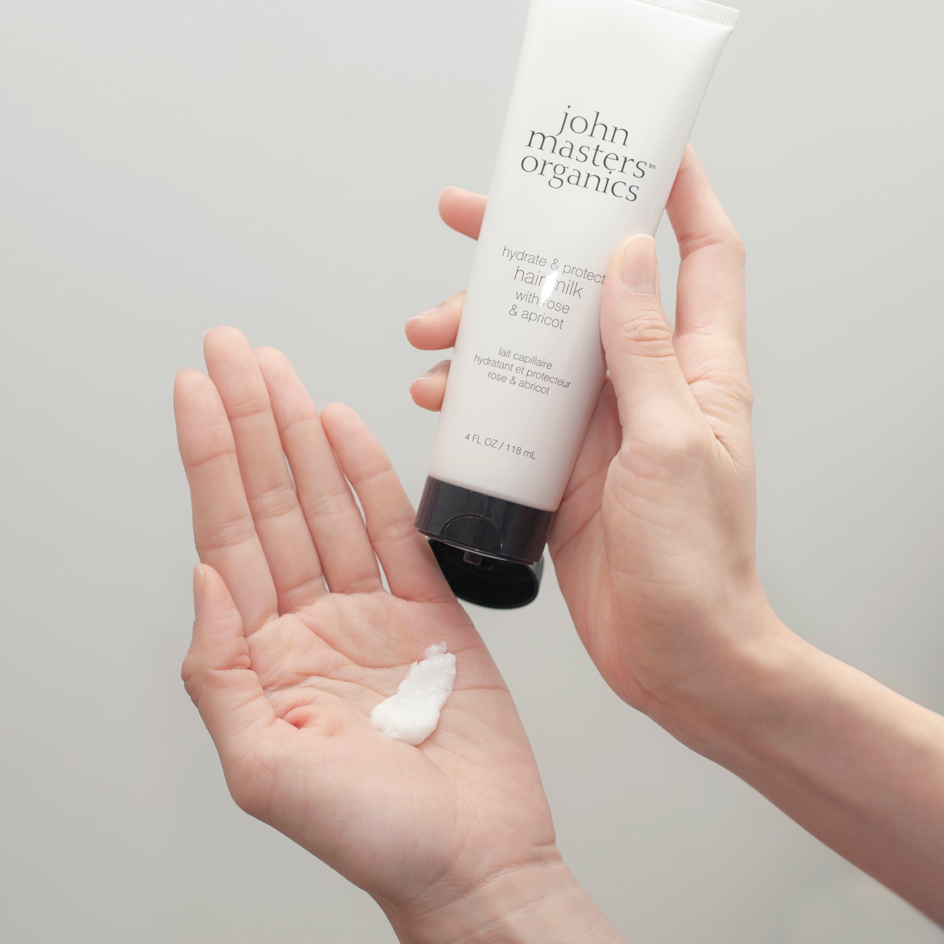 R&Aヘアミルク N（ローズ＆アプリコット） – ジョンマスターオーガニック