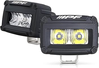 Amazon | IPF フォグランプ LED 2インチ 角型 1400lm(13,600cd) 6000K