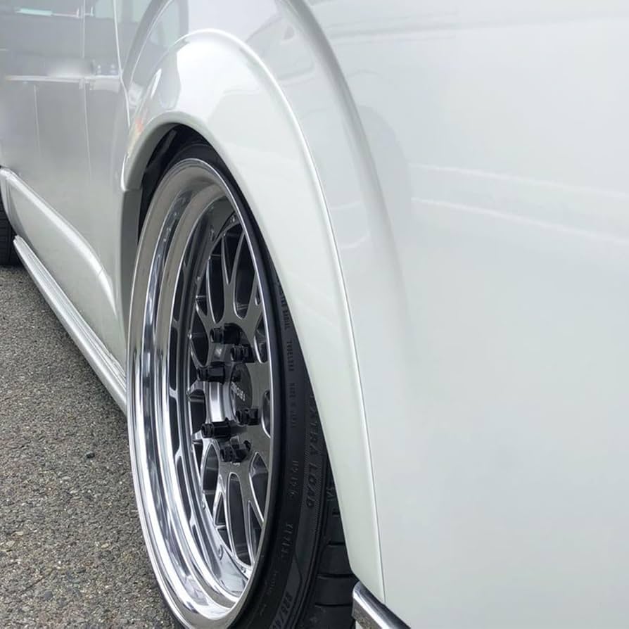 Amazon | 【ZERO HOUSE】ハイエース 200系 オーバーフェンダー ダウン