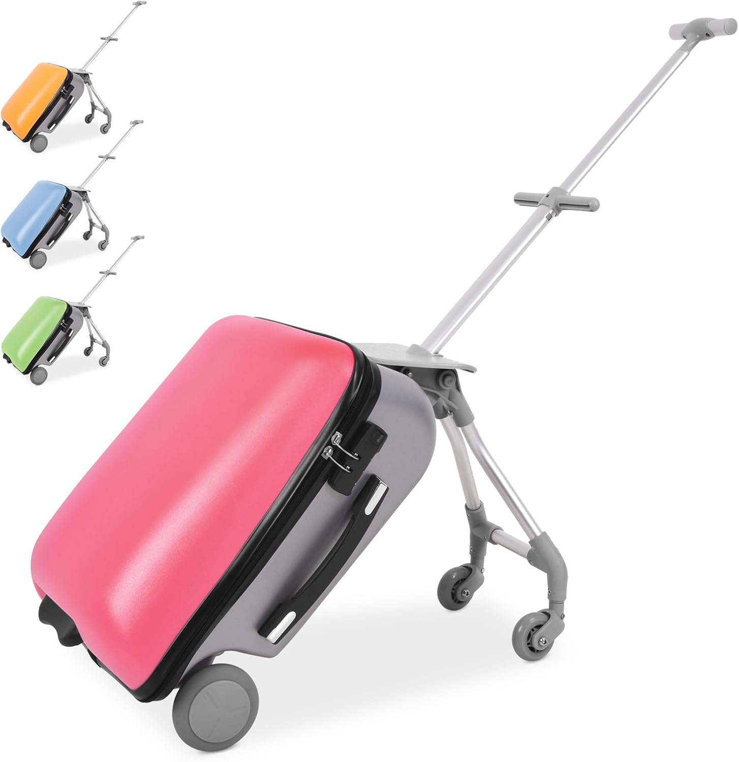 Amazon | [PulSpeed] 子供用スーツケース 乗れる 3WAY キッズ キャリー