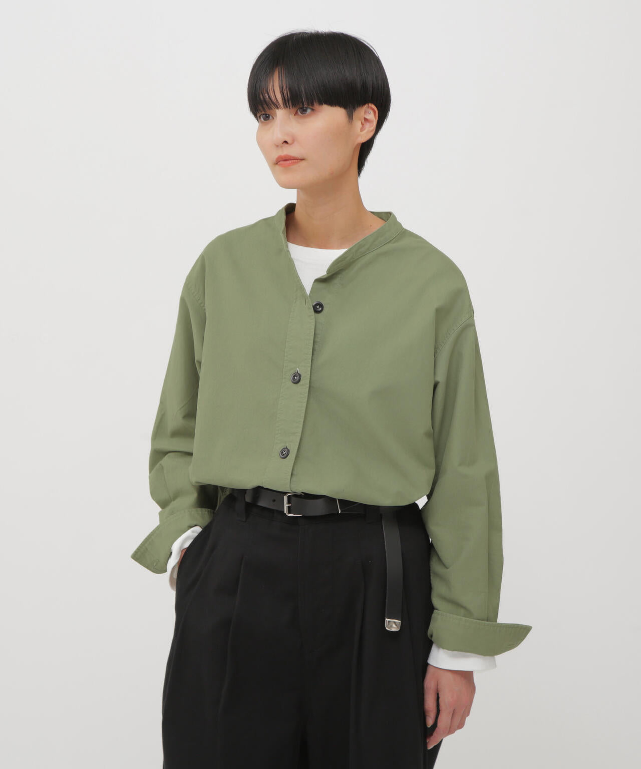 SOFT HOPSACK SHIRT | MARGARET HOWELL（マーガレット・ハウエル