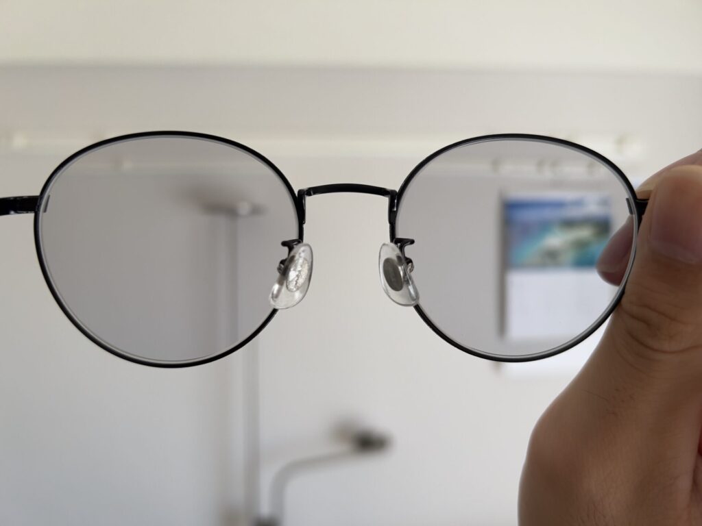 Owndaysでグレーのカラーレンズ（濃度25%）を買いました #レビュー