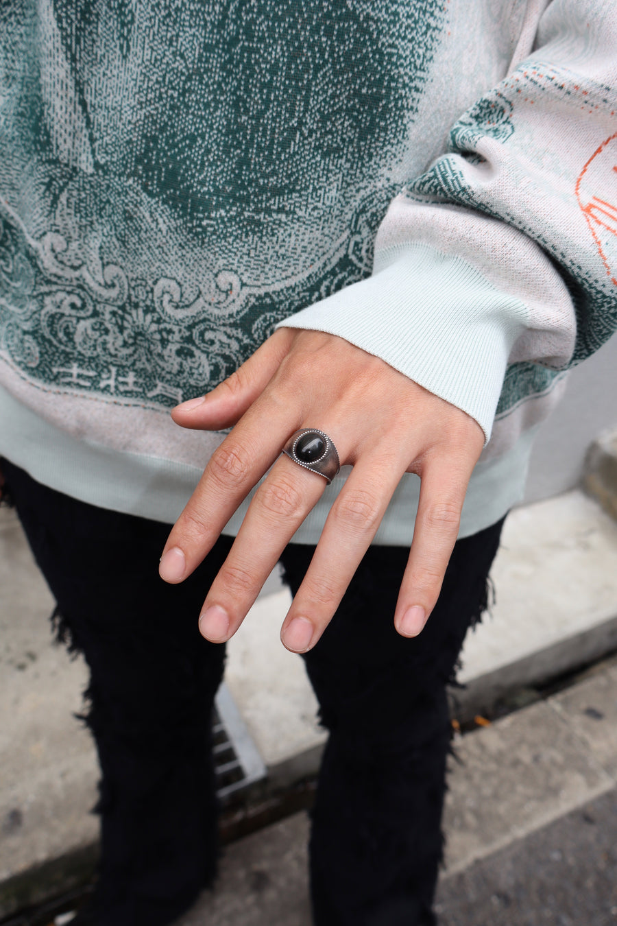 SOSHIOTSUKI(ソウシオオツキ)のSIGNET RINGの通販｜PALETTE art alive