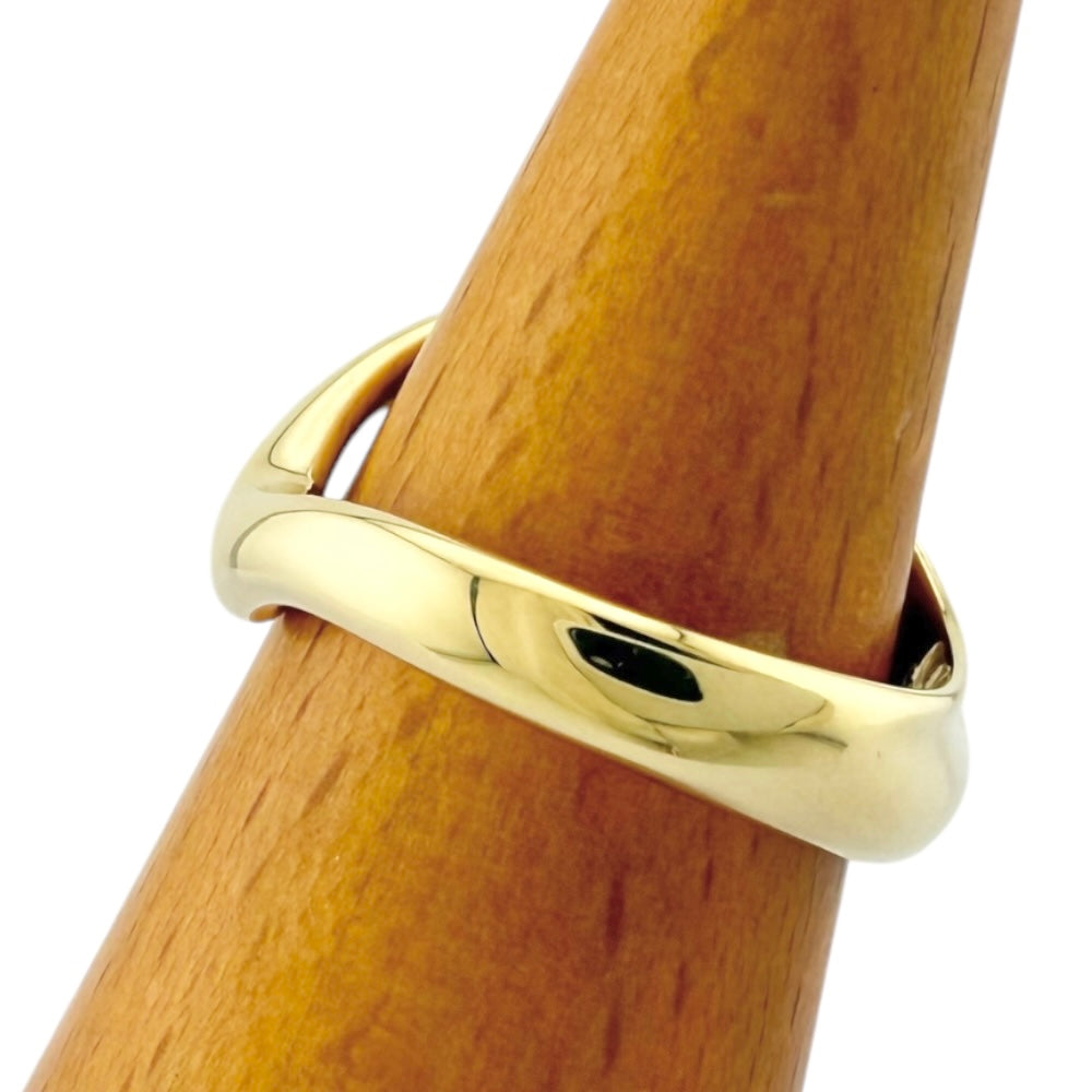 TIFFANY&Co. ティファニー カーブドウェーブハート リング 指輪 9号 18