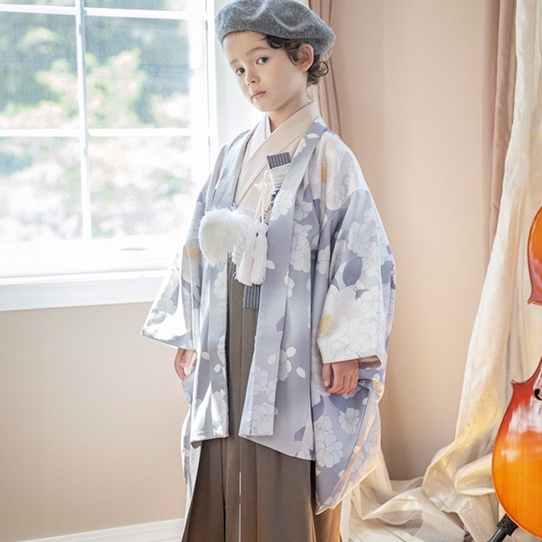 キャサリンコテージ Catherine Cottage 男の子羽織袴セット （八重桜