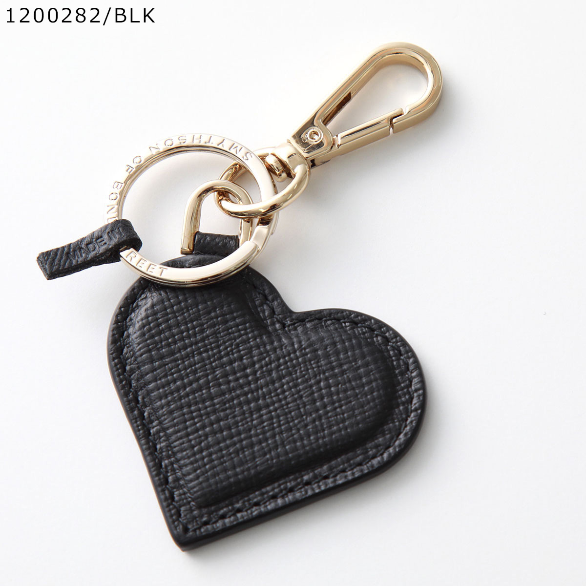 Smythson（スマイソン） キーリング PANAMA PMA HEART KEYRING