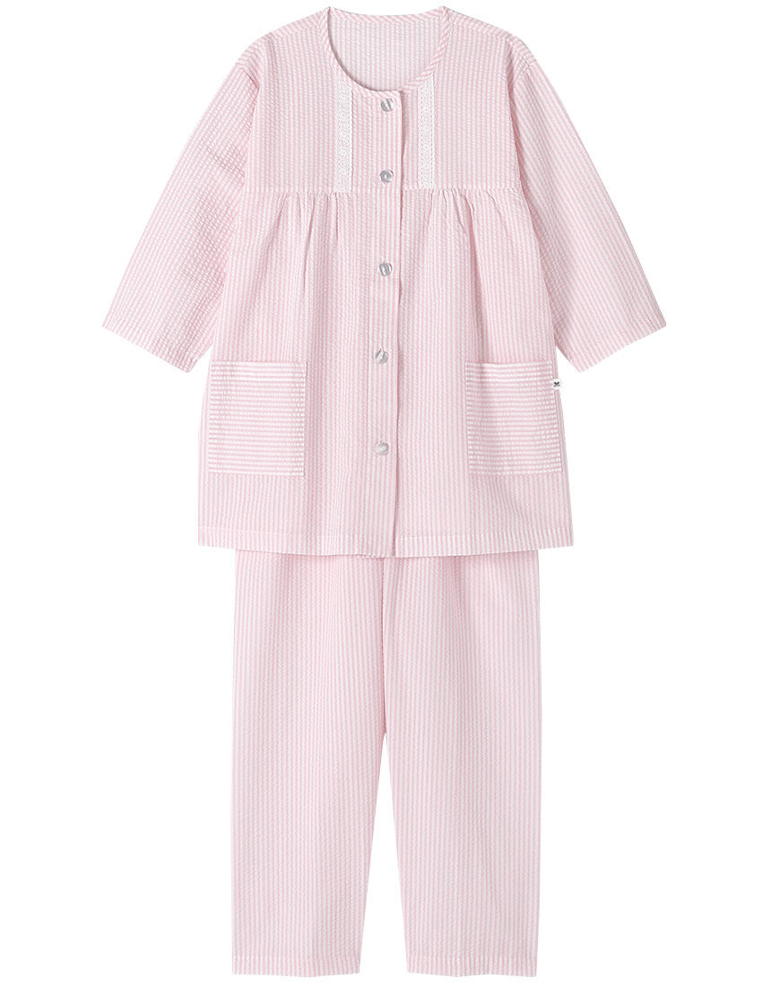 ワコール_リラックス＆スリープ 【綿100％】さらっとした風合い 着