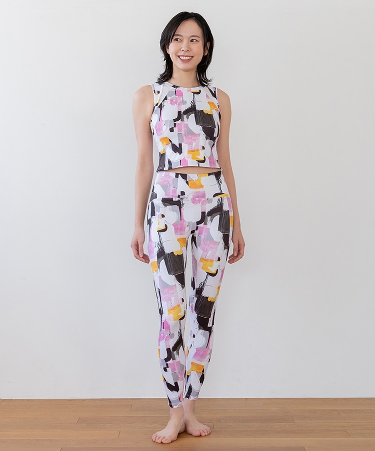 SUKALA】ミックスプリントブラタンクトップ(XS・S・M・Lサイズ