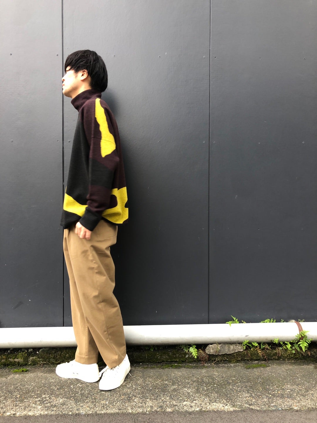 STUDIO NICHOLSON 「BIONDA」PLEAT TAPERED PANTS | ragazzo cultura