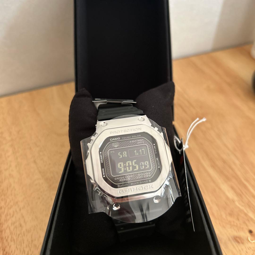 明日まで‼️【国内正規品/新品未使用】 G-SHOCK GMW-B5000-1JF G-SHOCK メタル 電波ソーラー モバイルリンク GMW-B5000-1JF Gショック
