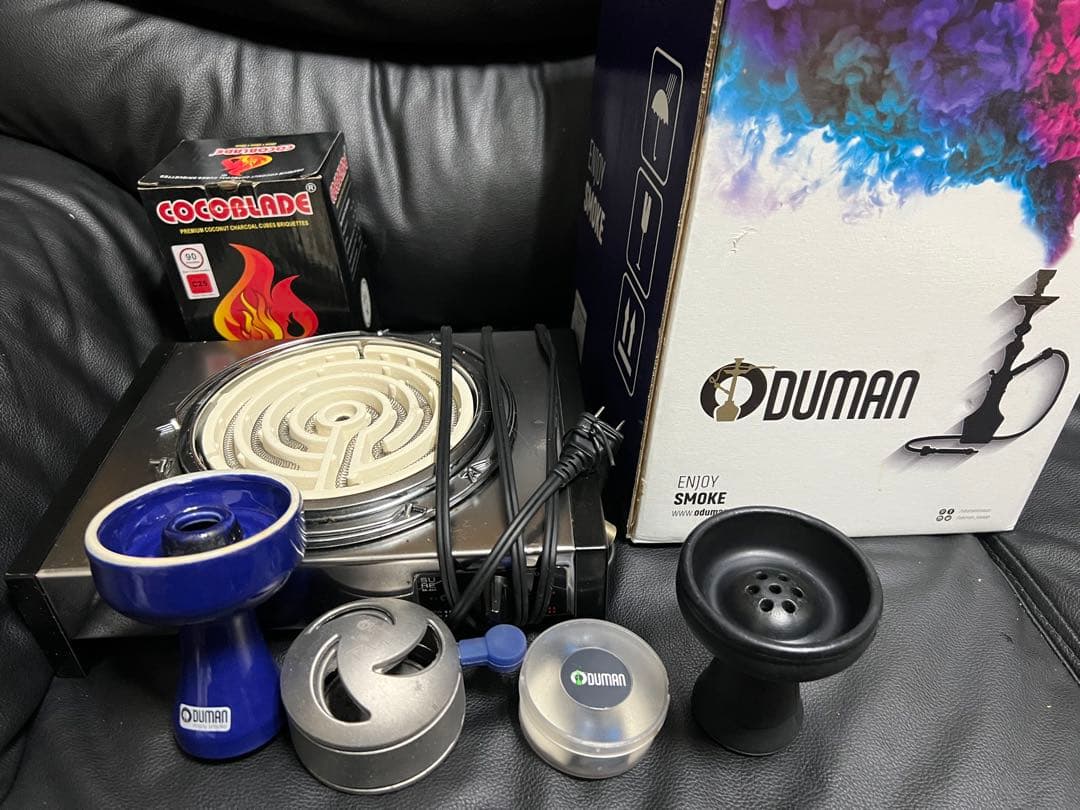 ODUMAN N3 CLEAR シーシャセット　炭用コンロ付き 楽天市場】＼先着10名様限定クーポン／【正規代理店】ODUMAN N3 クリア
