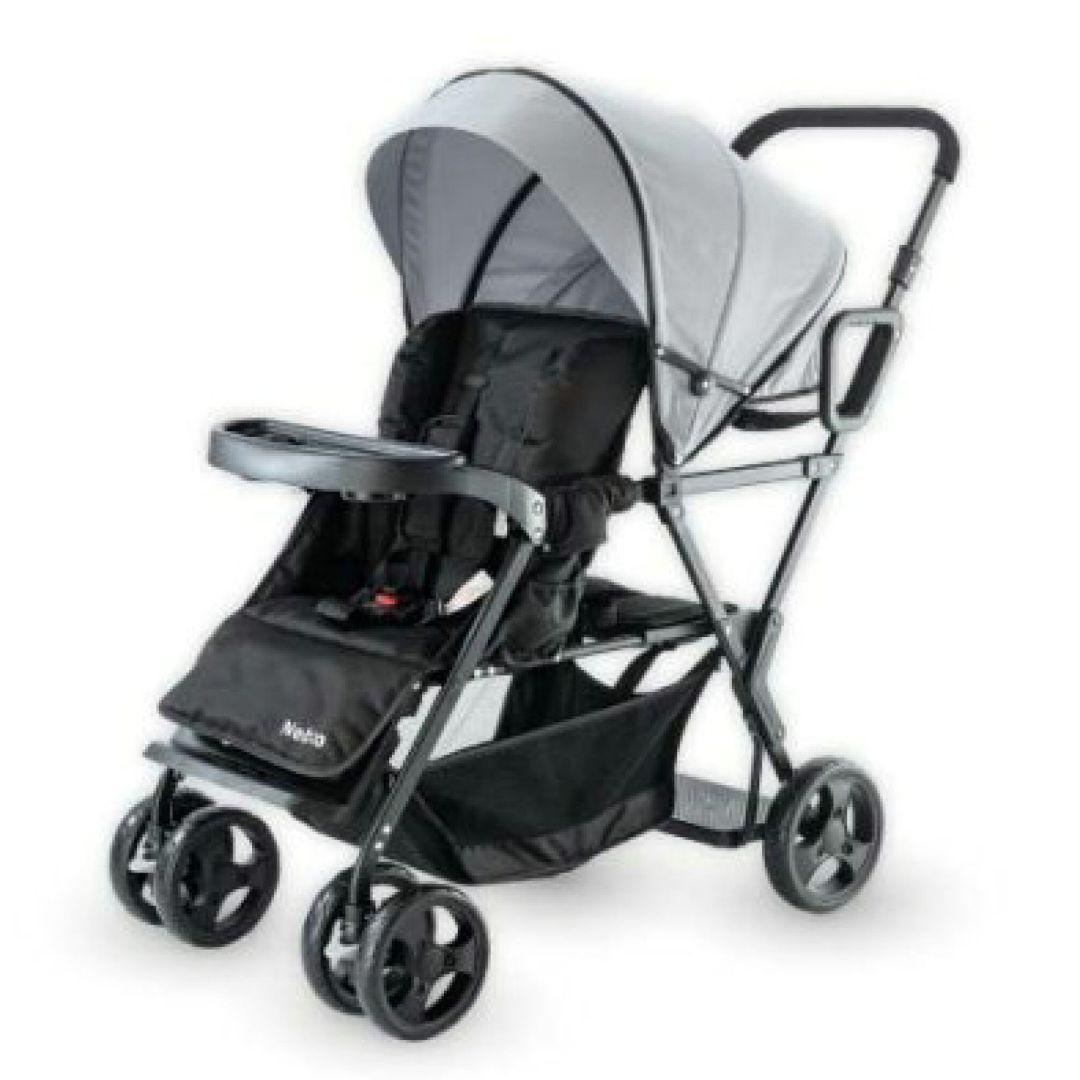 【S-N】ベビーカー amitie F ネビオ　Nebio　二人乗り アミティエF ネビオ《二人乗り》 (二人乗り/双子用ベビーカー) の