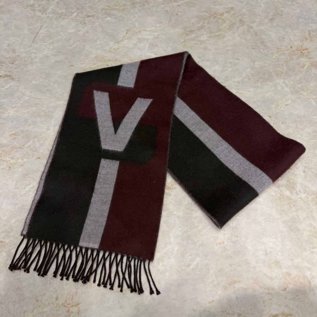 ルイヴィトンマフラー バーガンディ ルイヴィトンのマフラー 中古通販 | ブランディア