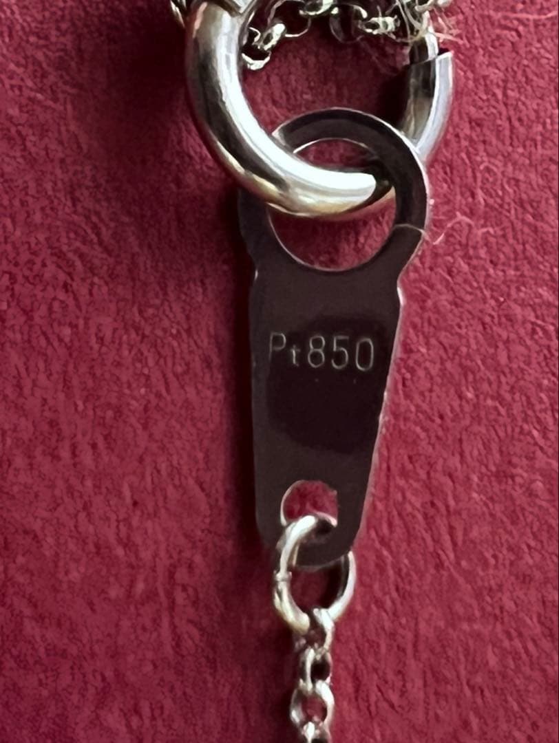 トレセンテ フローラ プラチナ ダイヤモンド ネックレス 0.20ct