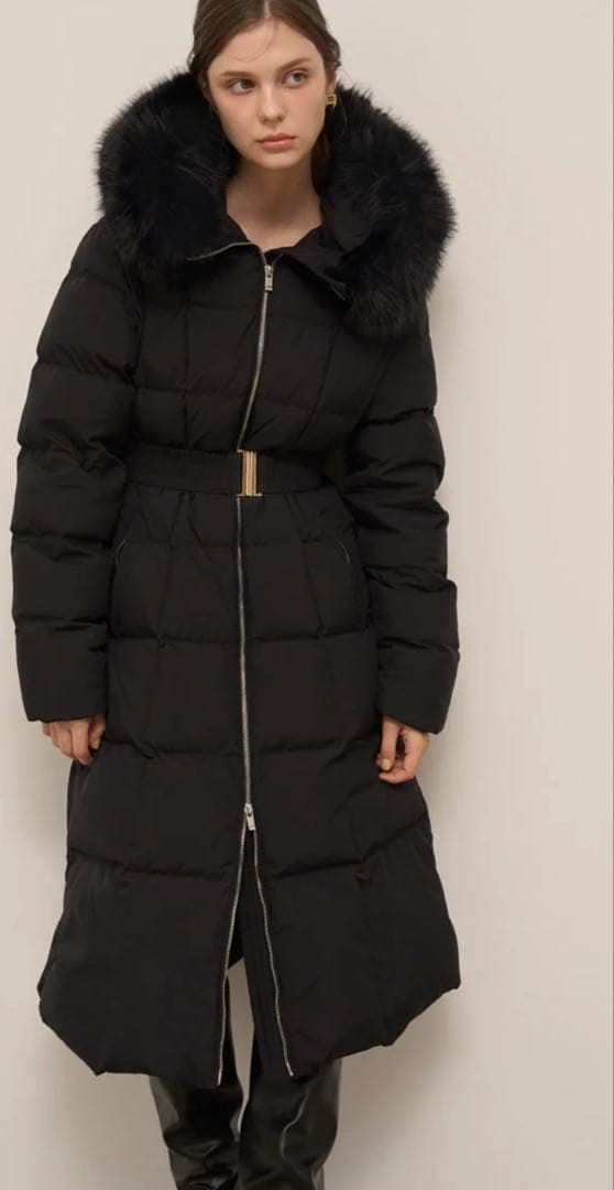 SNIDELスタイルアップフレンチダウンロングコート セール】【00サイズあり】スタイルアップフレンチダウンロングコート