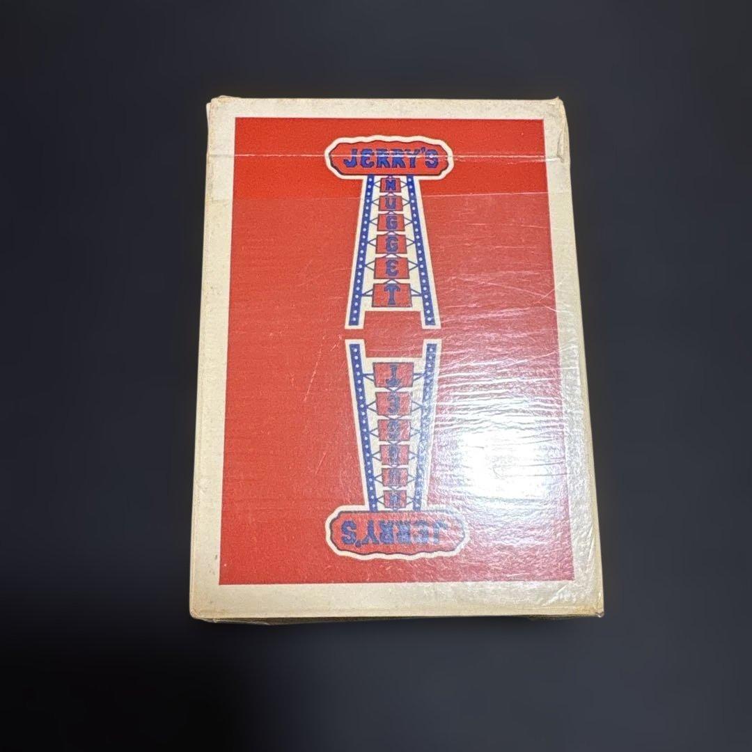 美品 Jerry's Nugget 赤 ジェリーズナゲット カジノデック 美品 Jerry's Nugget 赤 ジェリーズナゲット カジノデック 美品