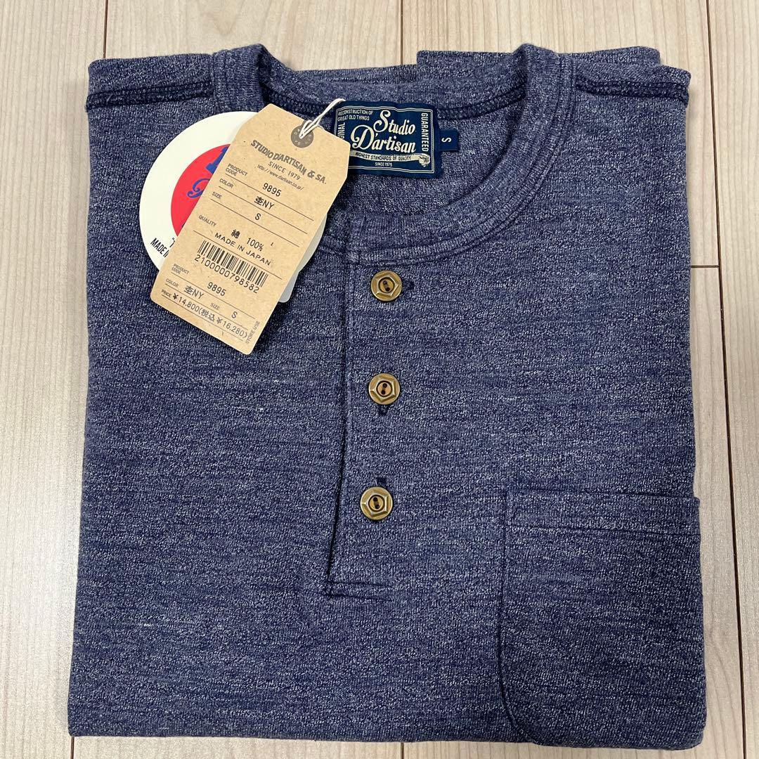 トップス studio dartisan STUDIO D'ARTISAN ステュディオ・ダ・ルチザン 長袖 Tシャツ